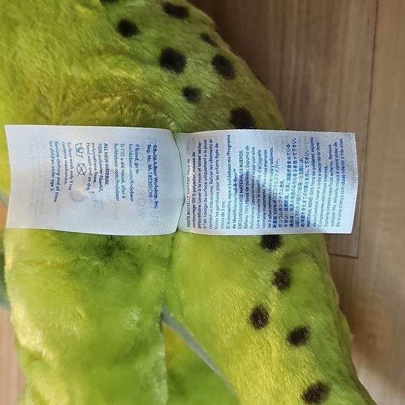 Rare Australia Exclusive Build A Bear Green Spotted Brachiosaurus 23" Plush - Picture 11 of 13